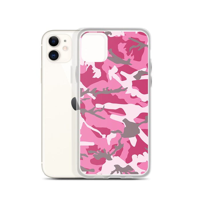 Pink Camouflage iPhone Case