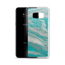 Load image into Gallery viewer, Tiffany &amp; Silver Marble Samsung Case