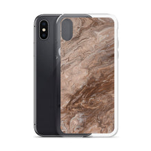 Load image into Gallery viewer, Brown Marble iPhone Case