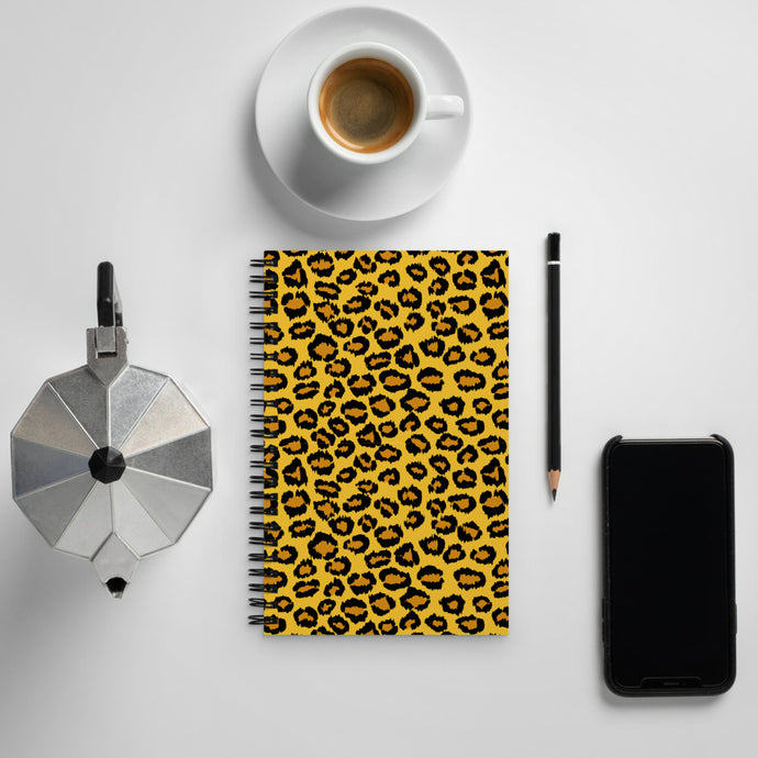 Jaguar Print Spiral Notebook