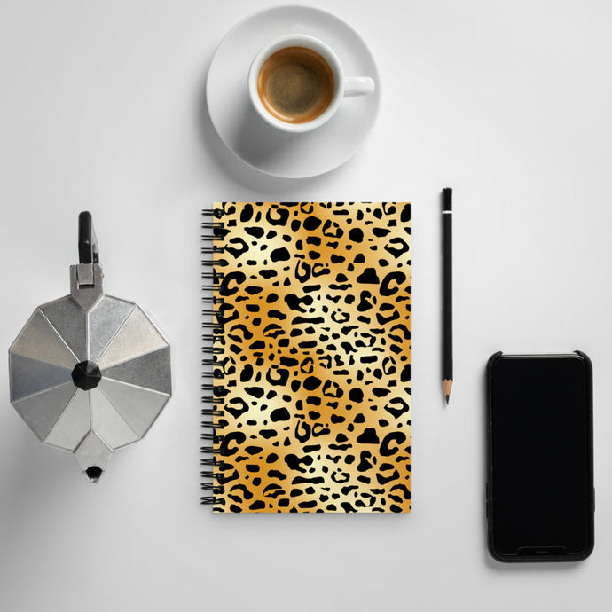 Cheetah Print Spiral Notebook
