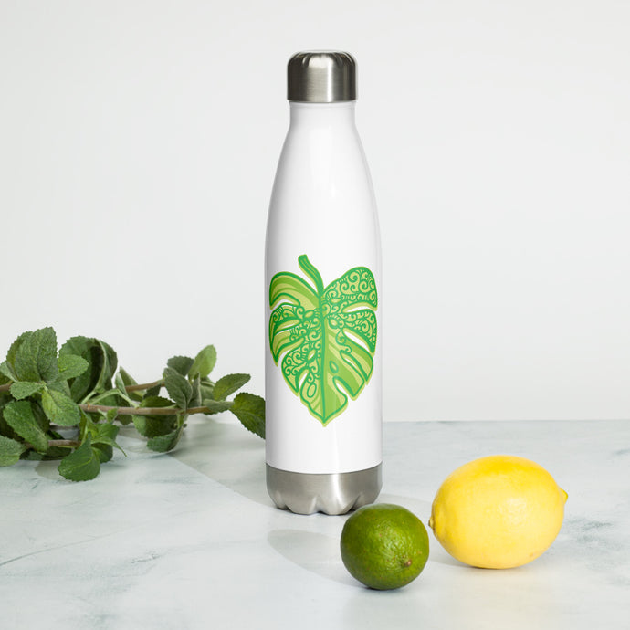 Leaf Stainless Steel Water Bottle