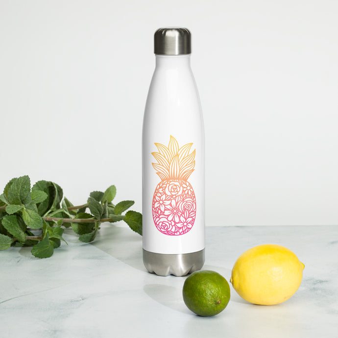 Pineapple Stainless Steel Water Bottle