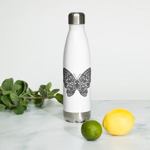 Butterfly B&W Stainless Steel Water Bottle