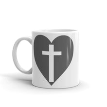 Load image into Gallery viewer, Heart &amp; Cross Mug
