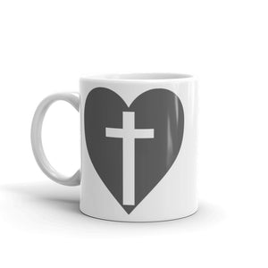 Heart & Cross Mug