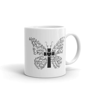 Butterfly Cross Mug