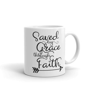Saved by Grace Through Faith Mug