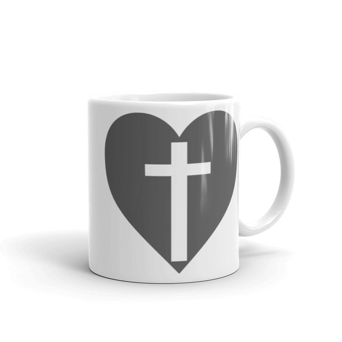 Heart & Cross Mug