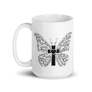 Butterfly Cross Mug
