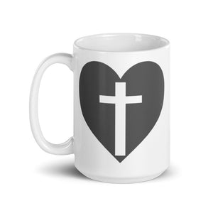 Heart & Cross Mug