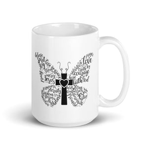 Butterfly Cross Mug