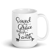 Load image into Gallery viewer, Saved by Grace Through Faith Mug
