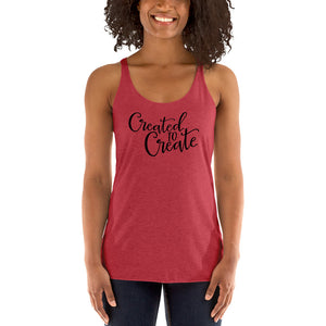 Created to Create Women's Racerback Tank
