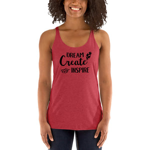 Dream Create Inspire Women's Racerback Tank