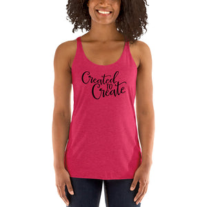 Created to Create Women's Racerback Tank